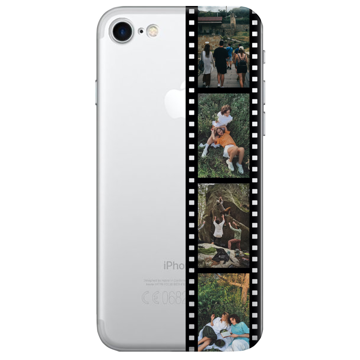 Чохол для Apple iPhone 8 З ВАШИМ ФОТО "НАШІ КАДРИ" - фото 1 - Чохли для телефонів