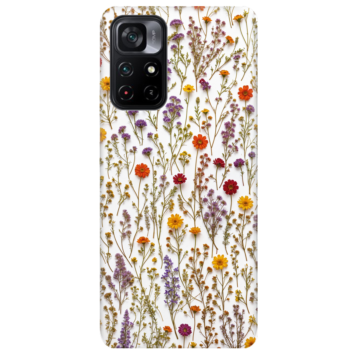 Чохол для Xiaomi Poco M4 Pro 5G Квіткова галявина - фото 1 Чохол для Xiaomi Poco M4 Pro 5G Квіткова галявина - фото 1 - Чохли для телефонів