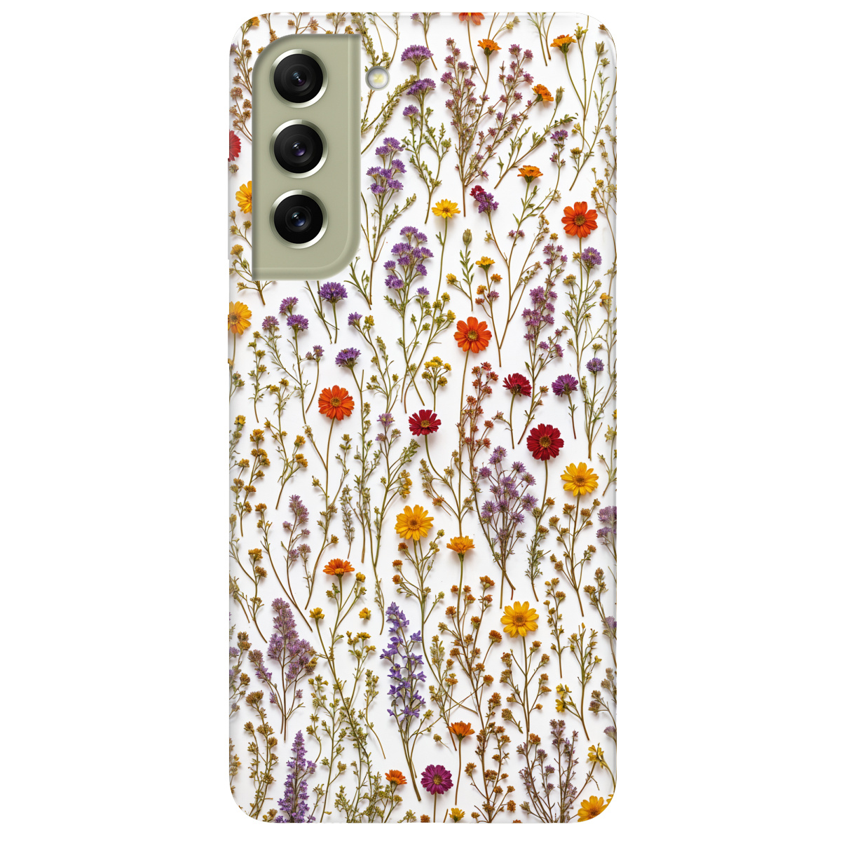 Чохол для Samsung Galaxy S21 FE Квіткова галявина - фото 1 - Чохли для телефонів