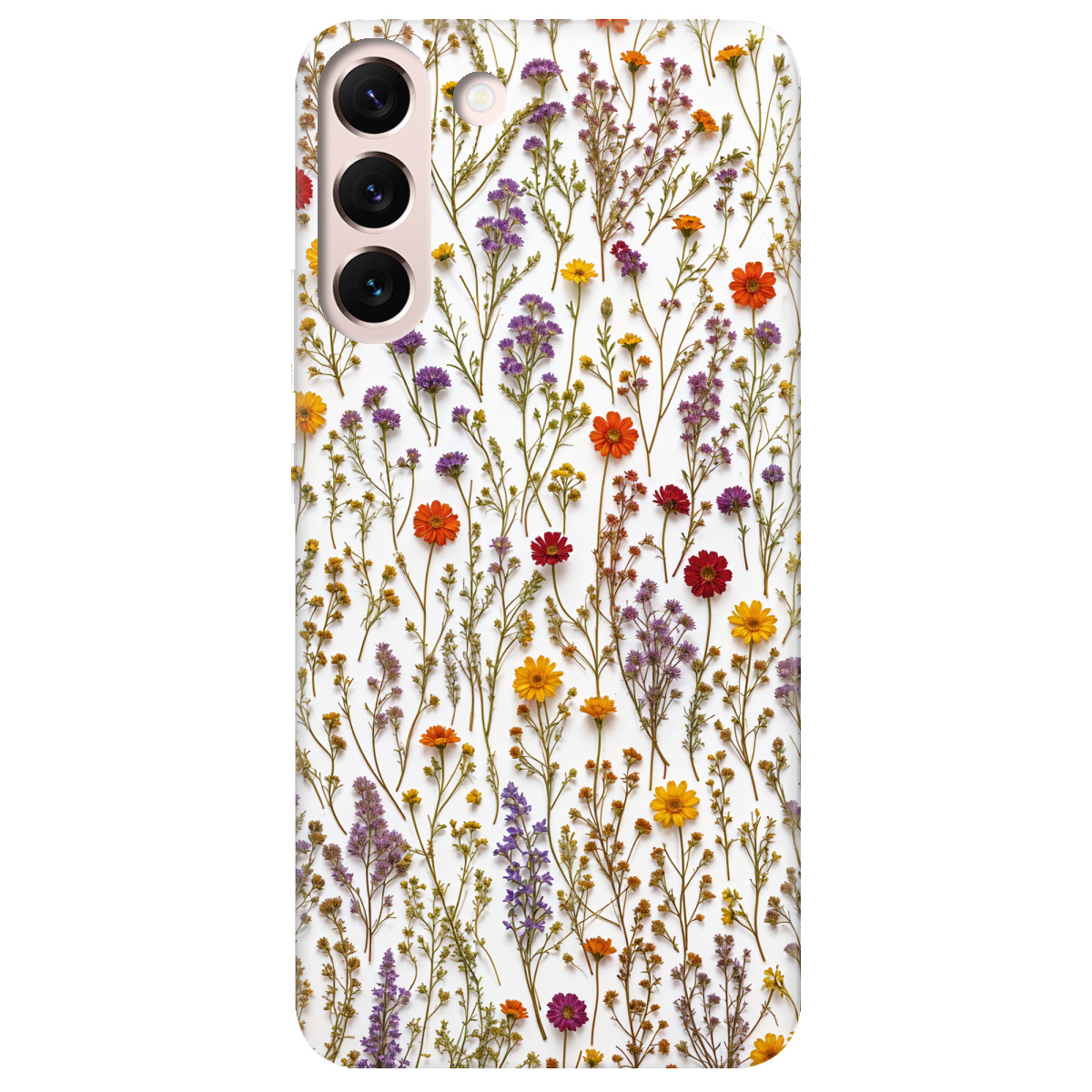 Чехол для Samsung Galaxy S22 Квіткова галявина - фото 1 - Чехлы для телефонов