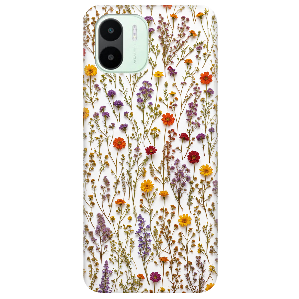 Чехол для Xiaomi Redmi A1 Квіткова галявина - фото 1 Чехол для Xiaomi Redmi A1 Квіткова галявина - фото 1 - Чехлы для телефонов