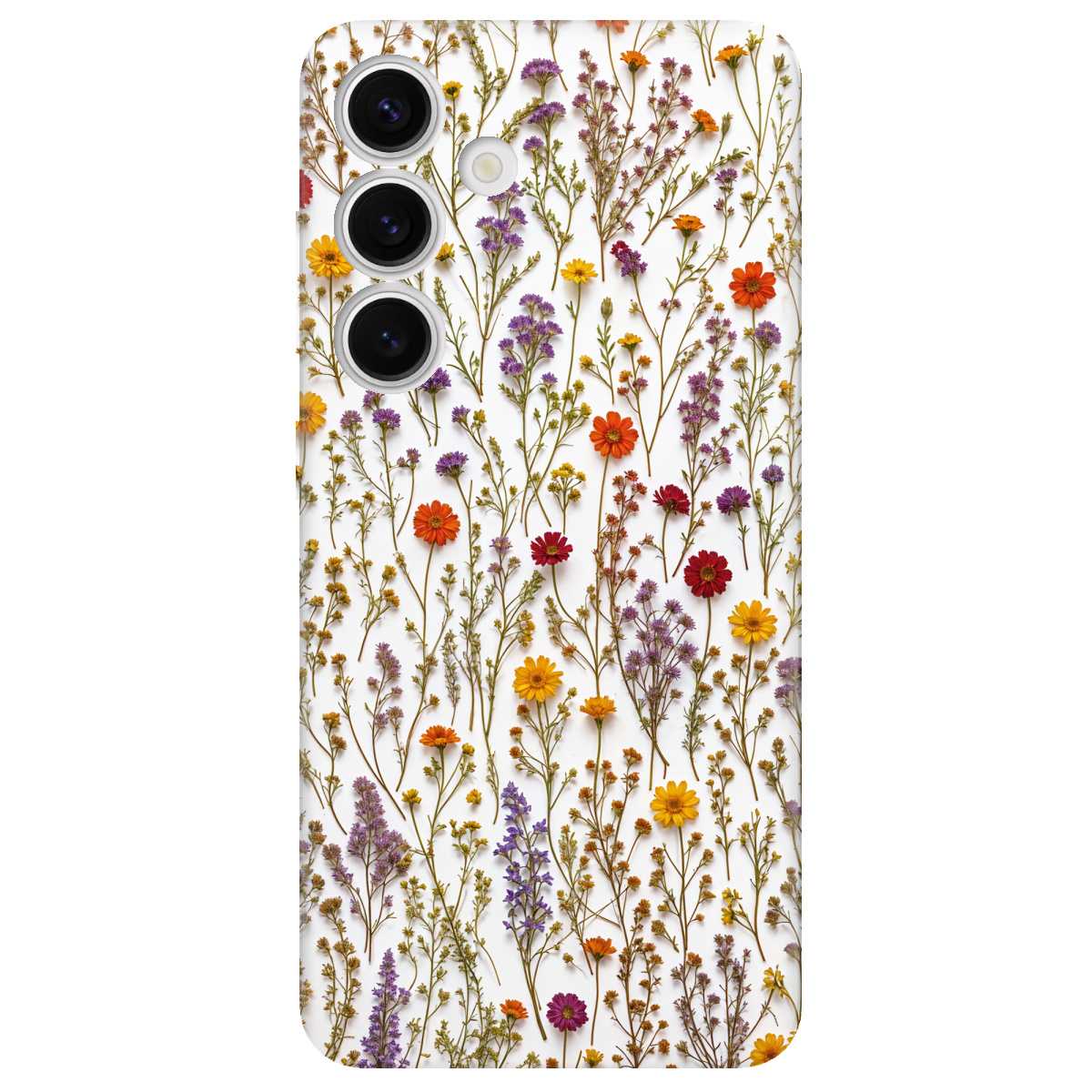 Чохол для Samsung Galaxy S24 Квіткова галявина - фото 1 - Чохли для телефонів