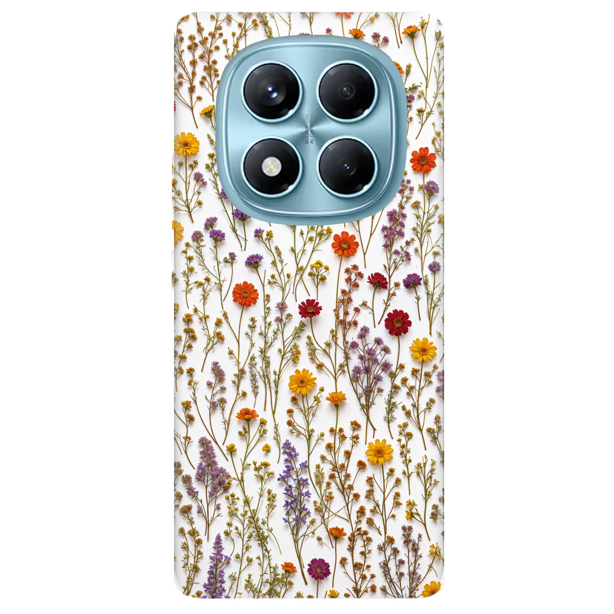 Чехол для Xiaomi Redmi Note 14 Pro 4G Квіткова галявина - фото 1 - Чехлы для телефонов