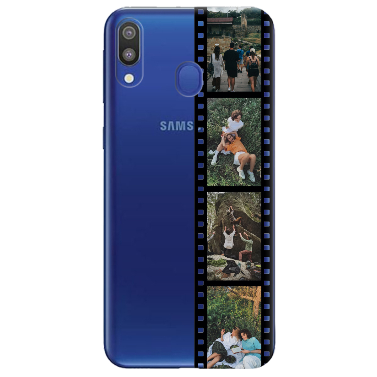 Чохол для Samsung Galaxy M20 З ВАШИМ ФОТО "НАШІ КАДРИ" - фото 1 - Чохли для телефонів