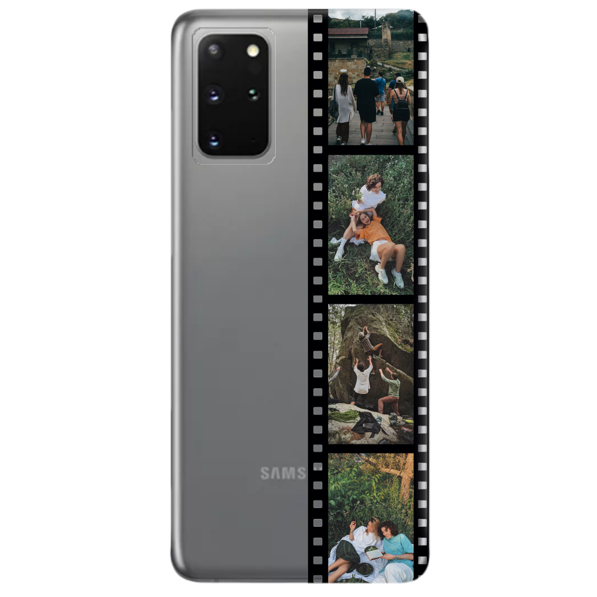 Чехол для Samsung Galaxy S20 Plus З ВАШИМ ФОТО "НАШІ КАДРИ" - фото 1 - Чехлы для телефонов