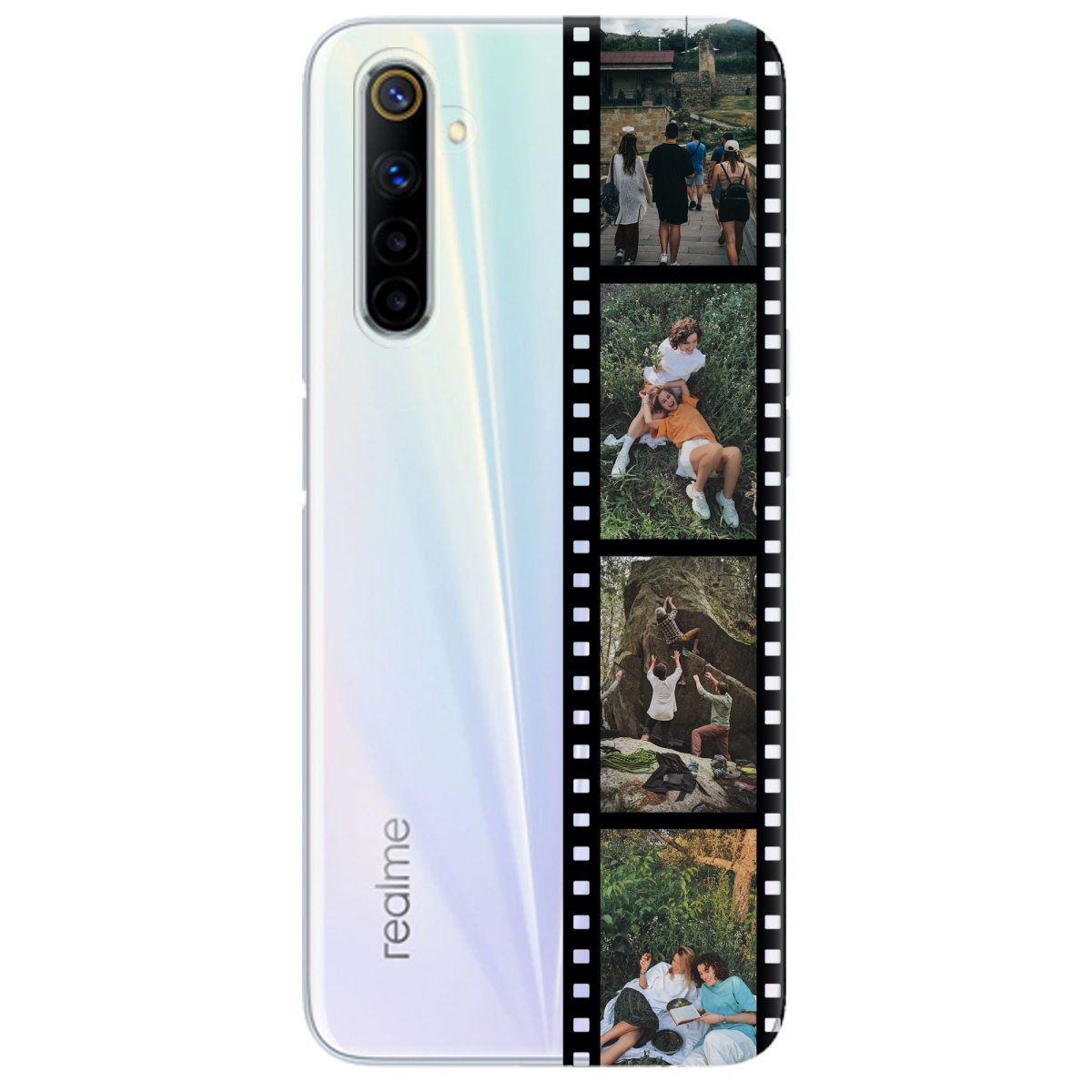 Чехол для Realme 6 З ВАШИМ ФОТО "НАШІ КАДРИ" - фото 1 - Чехлы для телефонов