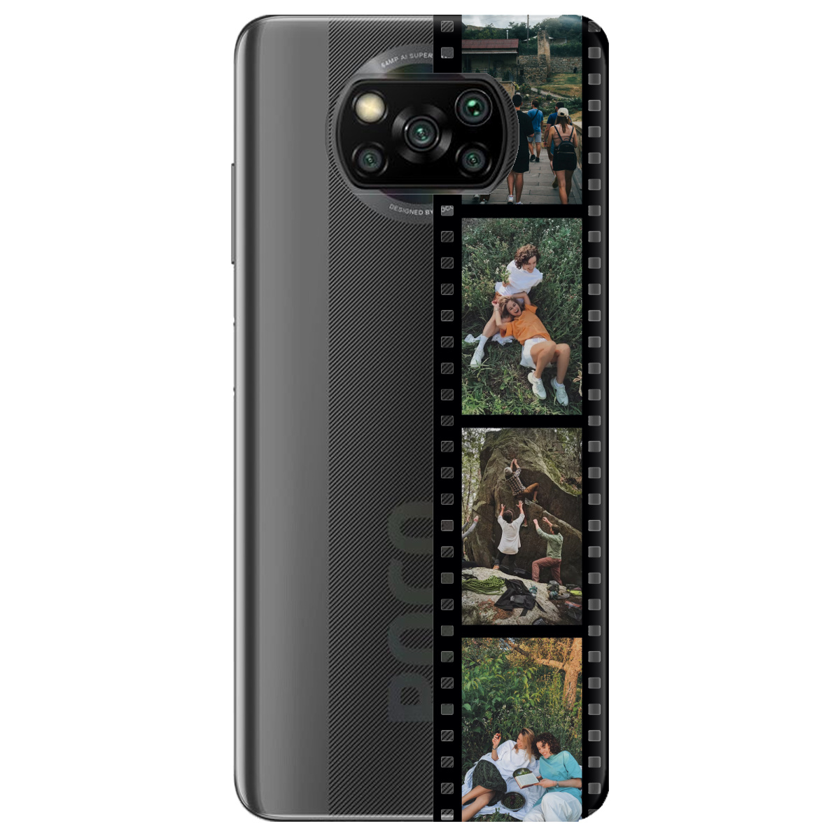 Чехол для Xiaomi Poco X3 З ВАШИМ ФОТО "НАШІ КАДРИ" - фото 1 - Чехлы для телефонов