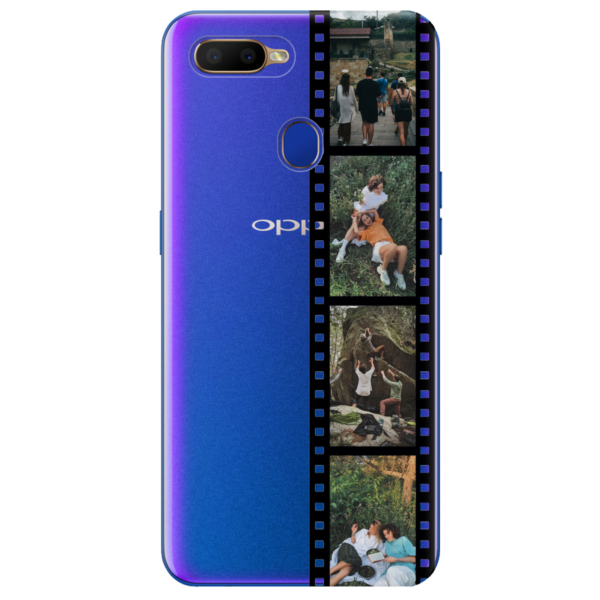 Чохол для Oppo A5s З ВАШИМ ФОТО "НАШІ КАДРИ" - фото 1 - Чохли для телефонів