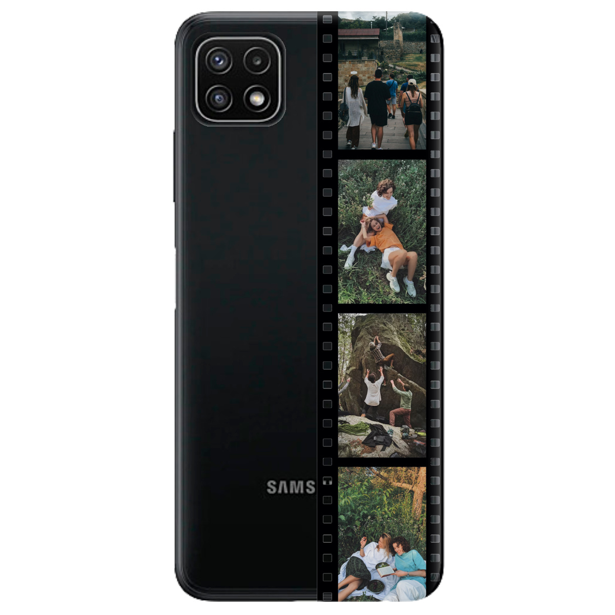 Чехол для Samsung Galaxy A22 5G З ВАШИМ ФОТО "НАШІ КАДРИ" - фото 1 - Чехлы для телефонов