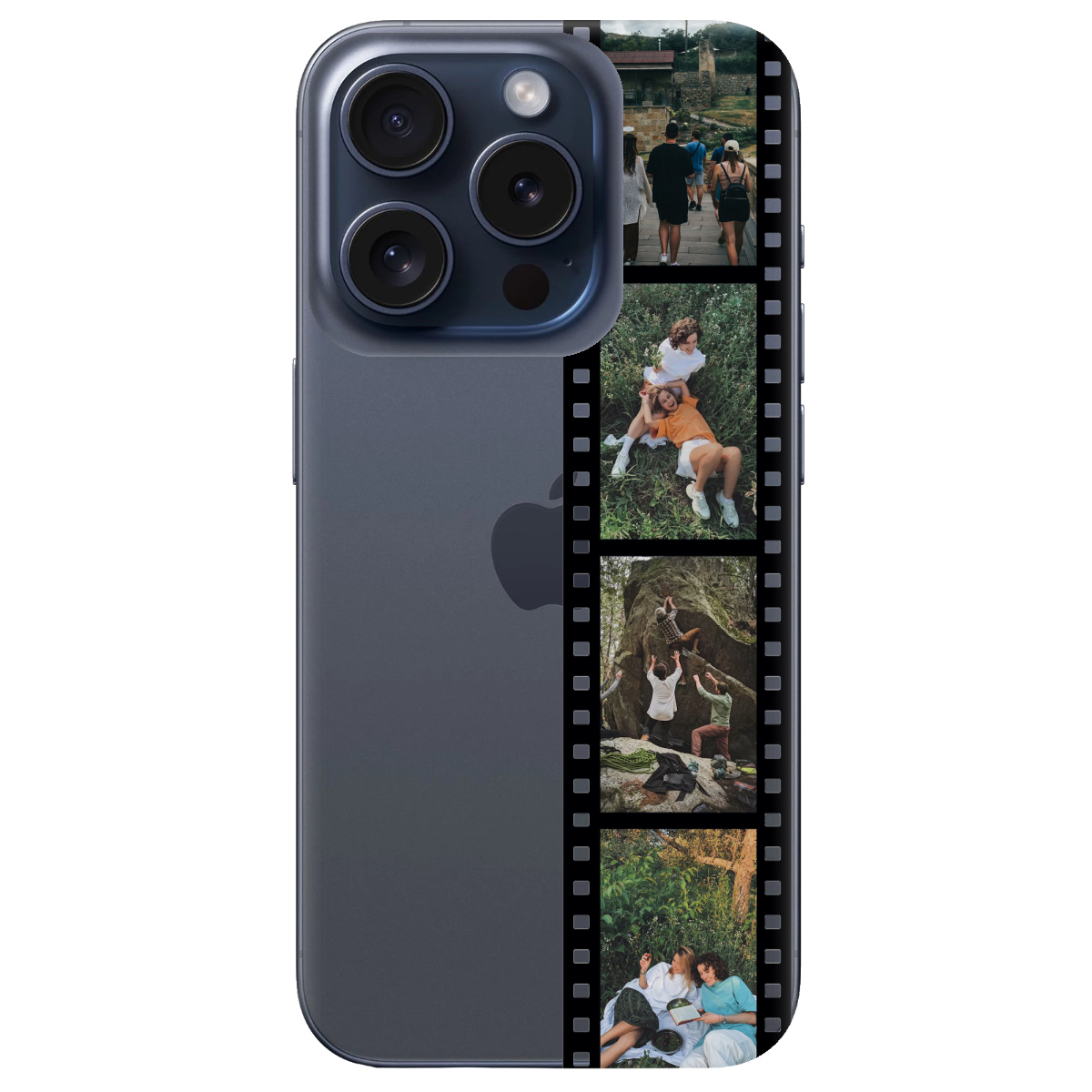 Чохол для Apple iPhone 15 Pro Max З ВАШИМ ФОТО "НАШІ КАДРИ" - фото 1 - Чохли для телефонів