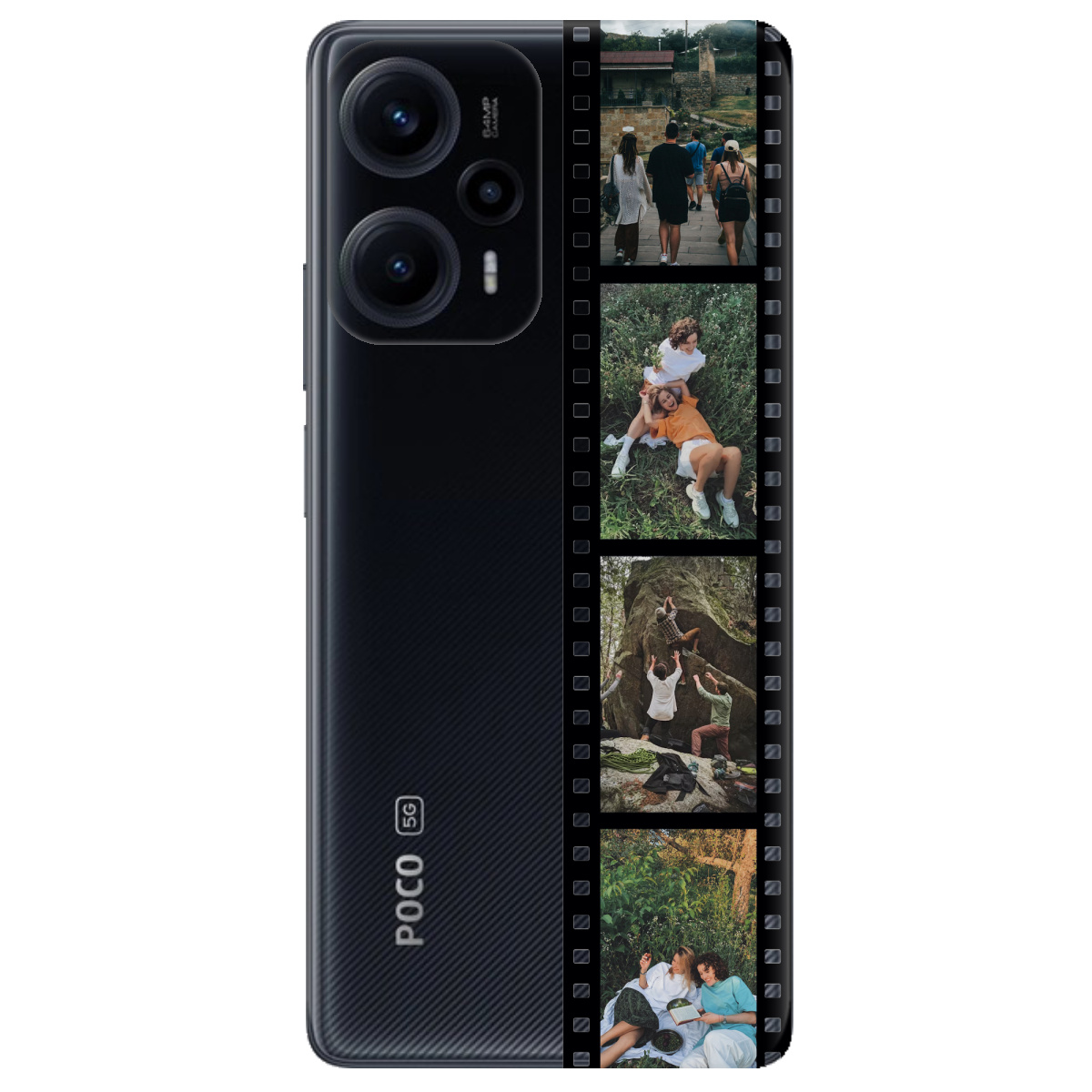 Чехол для Xiaomi Poco F5 З ВАШИМ ФОТО "НАШІ КАДРИ" - фото 1 - Чехлы для телефонов