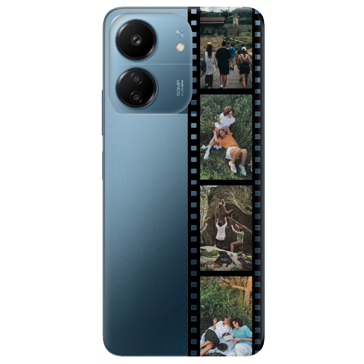 Чохол для Xiaomi Redmi 13C З ВАШИМ ФОТО "НАШІ КАДРИ" - фото 1 - Чохли для телефонів