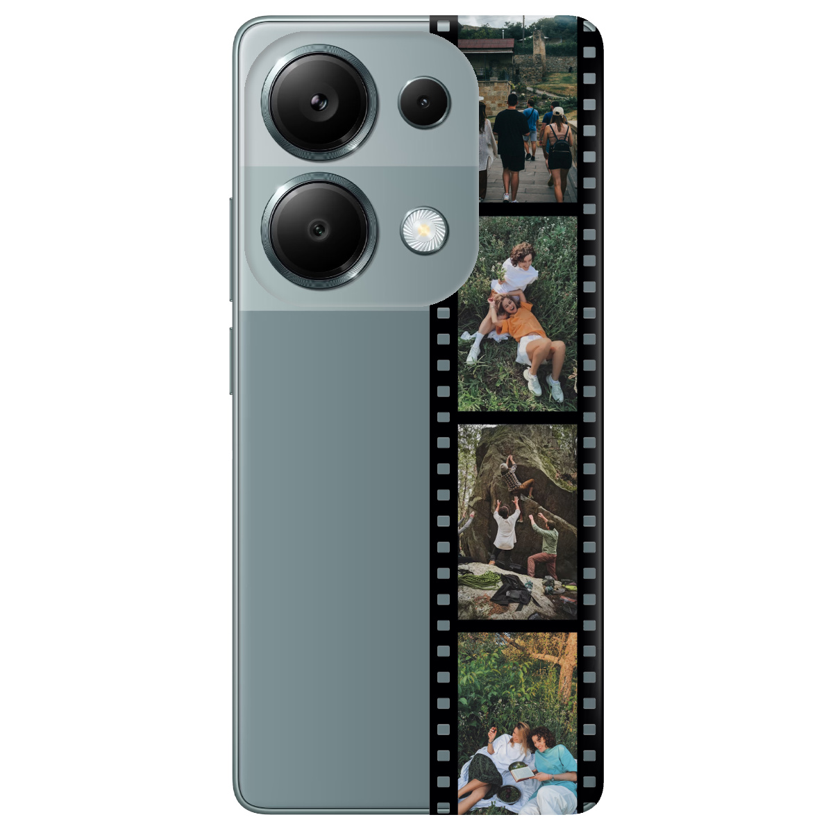 Чехол для Xiaomi Redmi Note 13 Pro 4G З ВАШИМ ФОТО "НАШІ КАДРИ" - фото 1 - Чехлы для телефонов