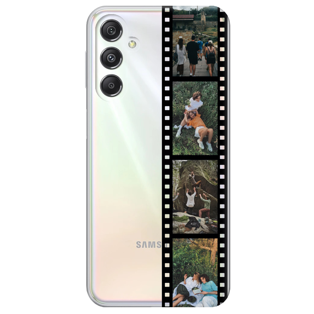 Чехол для Samsung Galaxy M34 5G З ВАШИМ ФОТО "НАШІ КАДРИ" - фото 1 - Чехлы для телефонов