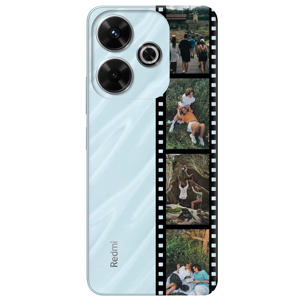 Чехол для Xiaomi Redmi 13 З ВАШИМ ФОТО "НАШІ КАДРИ" - фото 1 - Чехлы для телефонов