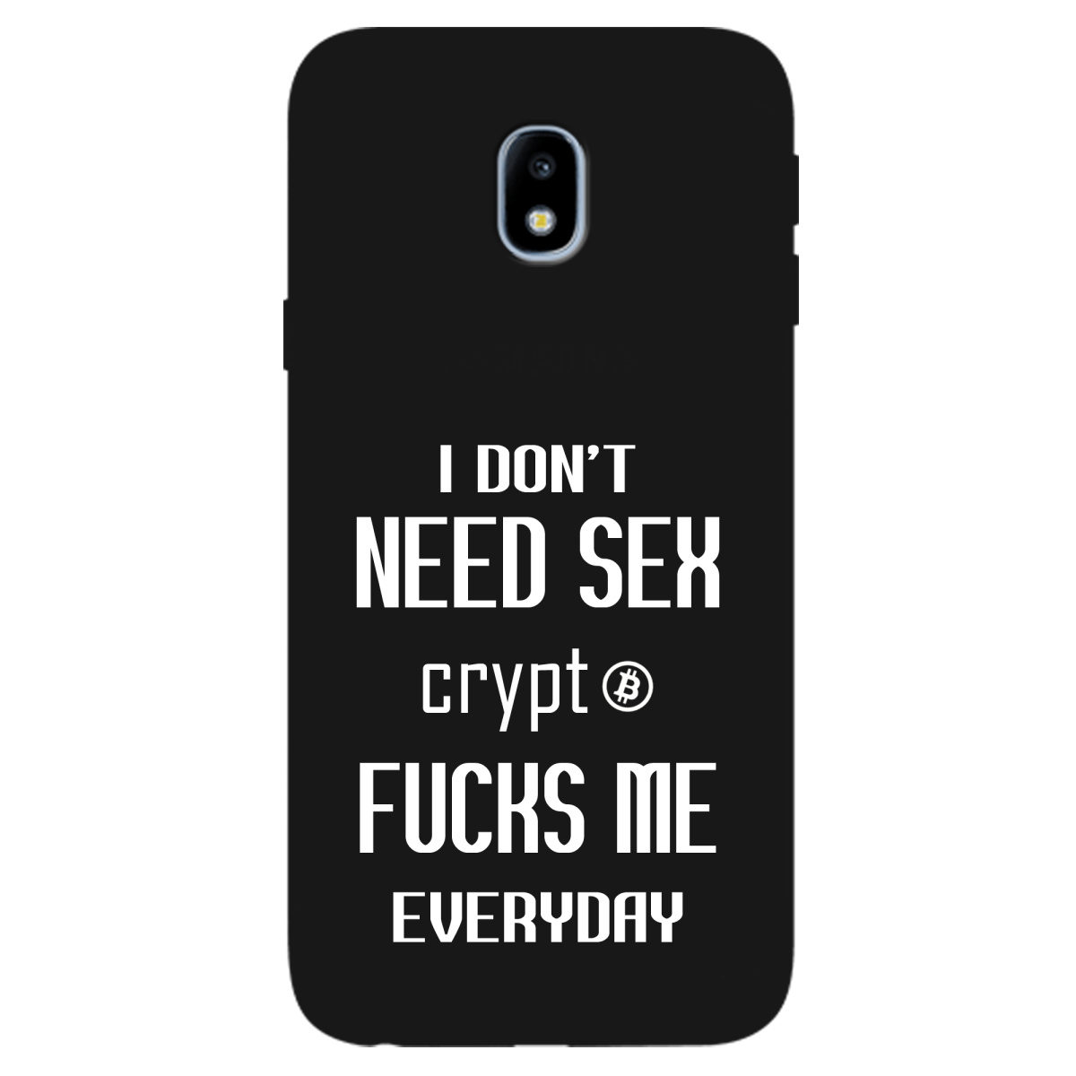 Чохол для Samsung Galaxy J3 2017 чорний матовий soft touch Crypt - фото 1 Чохол для Samsung Galaxy J3 2017 чорний матовий soft touch Crypt - фото 1 - Чохли для телефонів