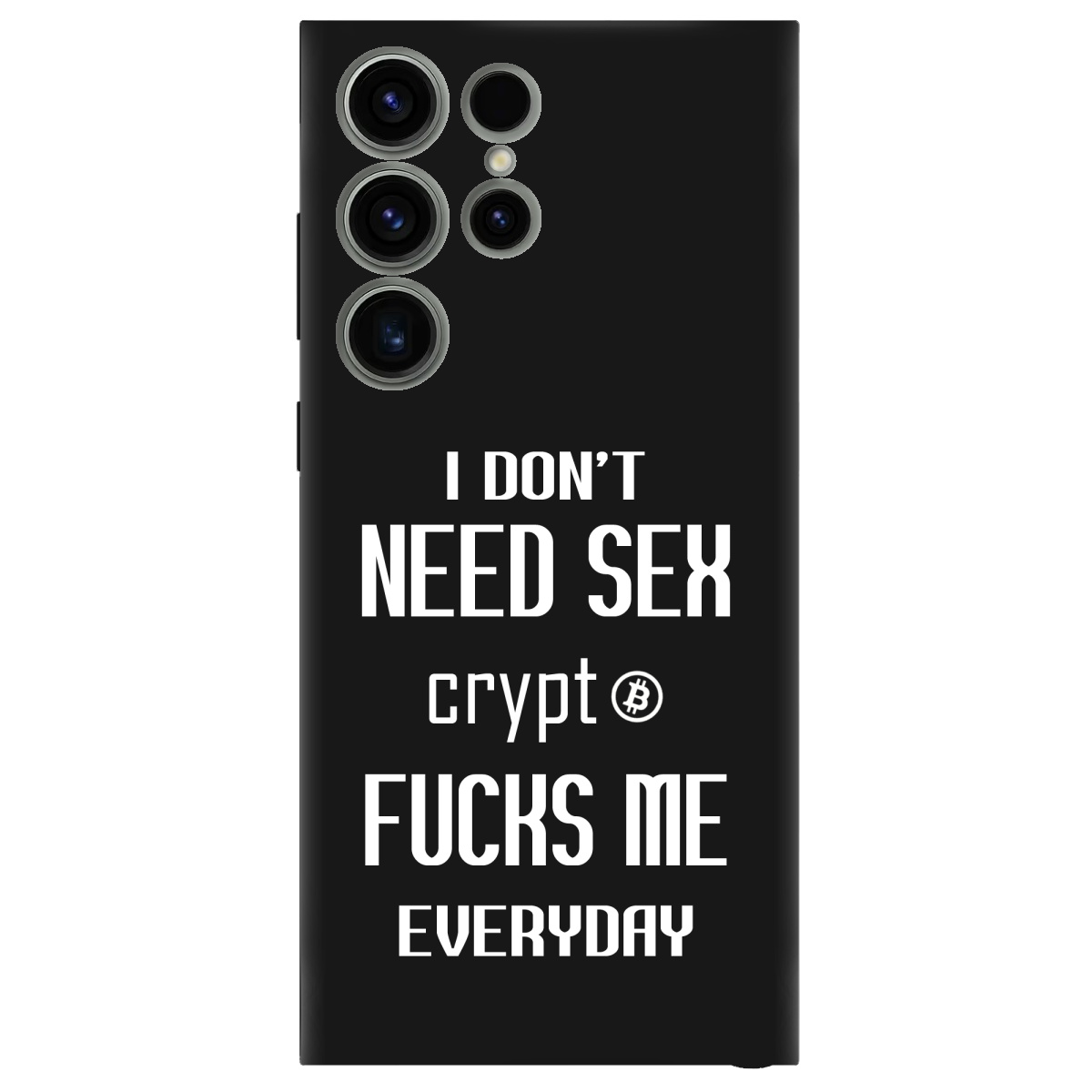 Чохол для Samsung Galaxy S23 Ultra чорний матовий soft touch Crypt - фото 1 Чохол для Samsung Galaxy S23 Ultra чорний матовий soft touch Crypt - фото 1 - Чохли для телефонів