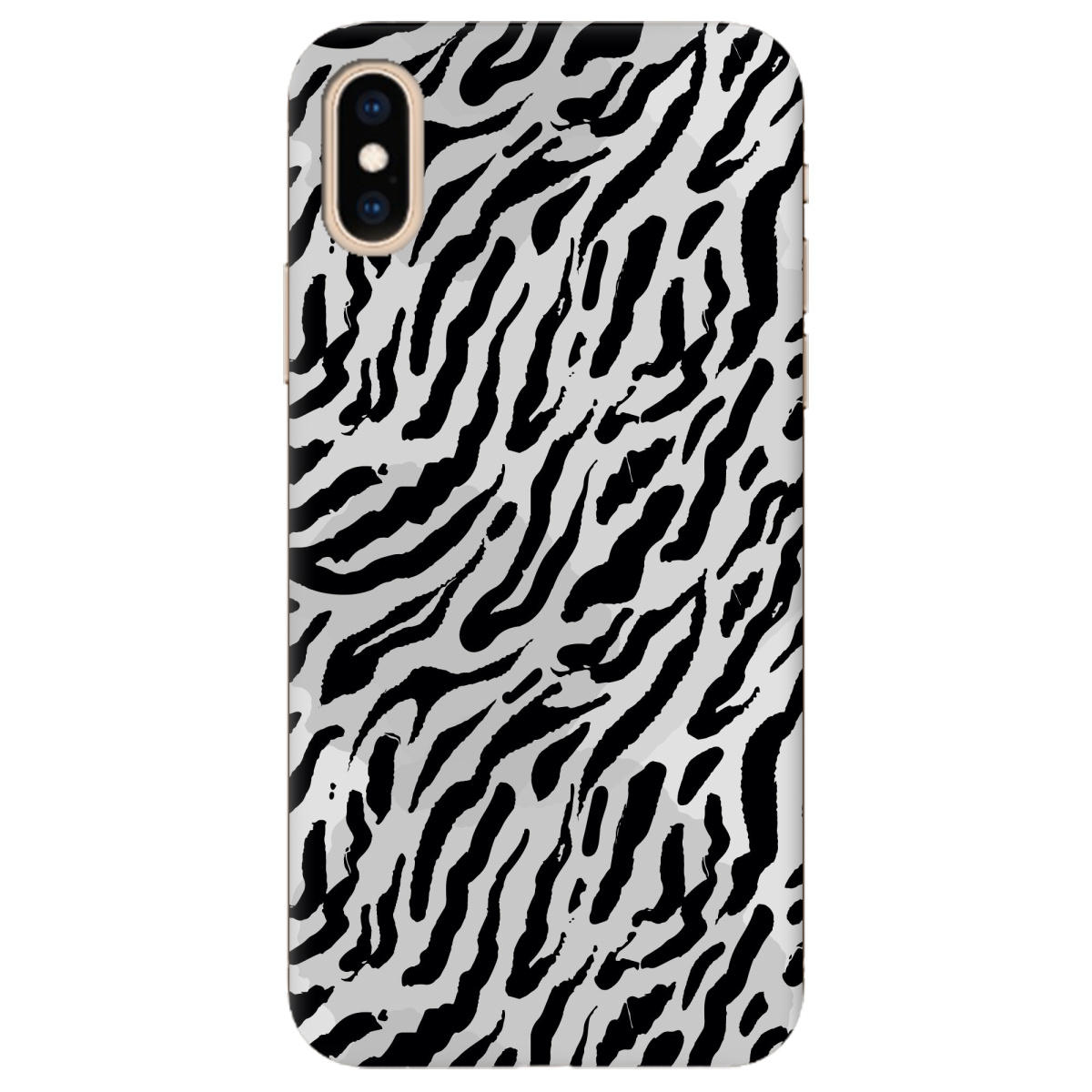 Чехол для Apple iPhone XS Max Зебра - фото 1 - Чехлы для телефонов