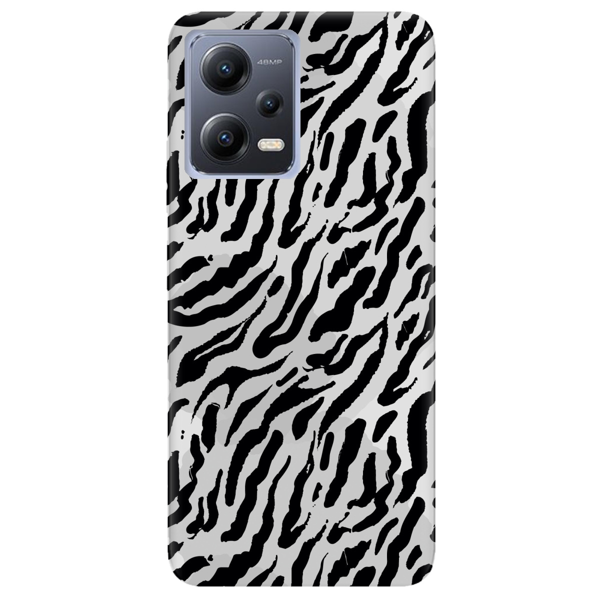 Чехол для Xiaomi Redmi Note 12 5G Зебра - фото 1 - Чехлы для телефонов
