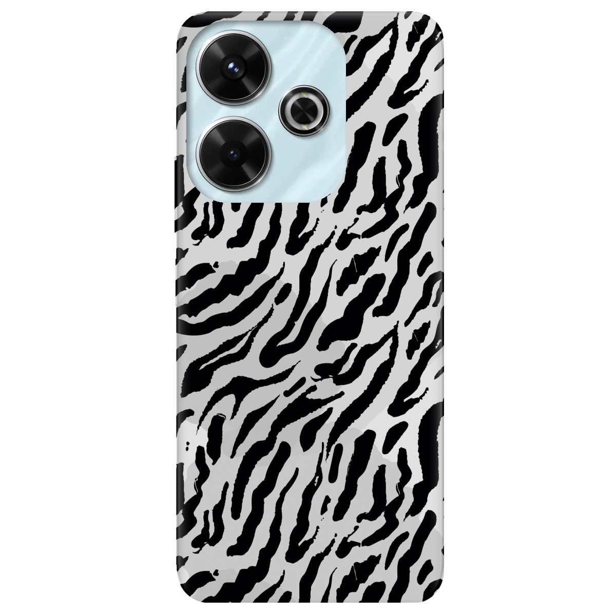 Чохол для Xiaomi Poco M6 4G Зебра - фото 1 - Чохли для телефонів