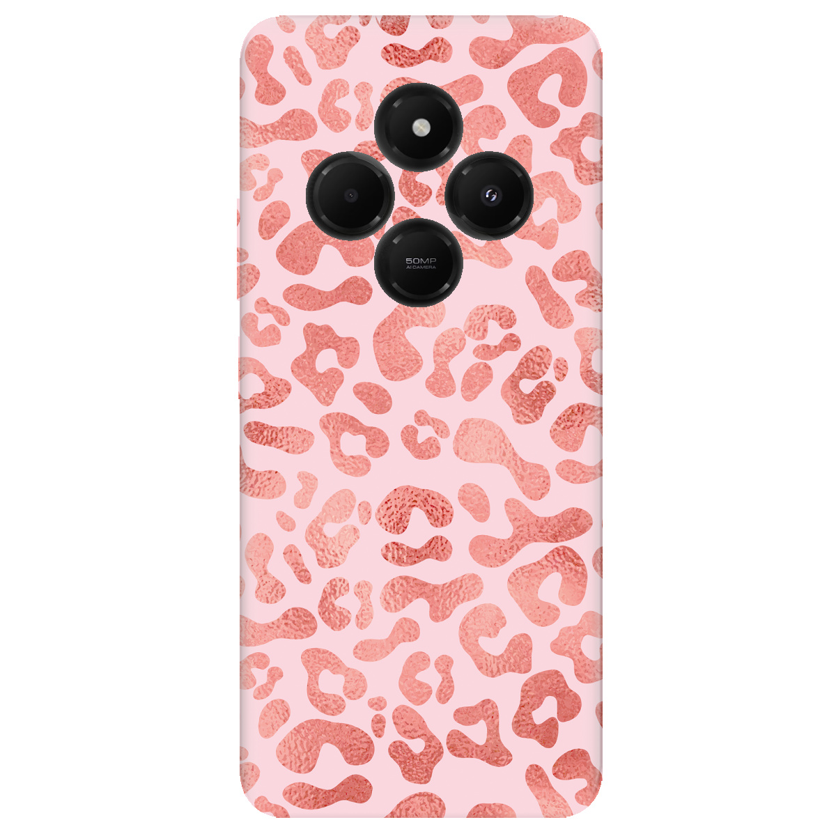 Чехол для Xiaomi Poco C75 Ніжний леопард - фото 1 Чехол для Xiaomi Poco C75 Ніжний леопард - фото 1 - Чехлы для телефонов