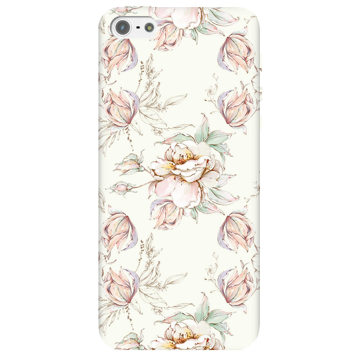 Чохол для Apple iPhone 5/5S Пастельна ніжність - фото 1 - Чохли для телефонів