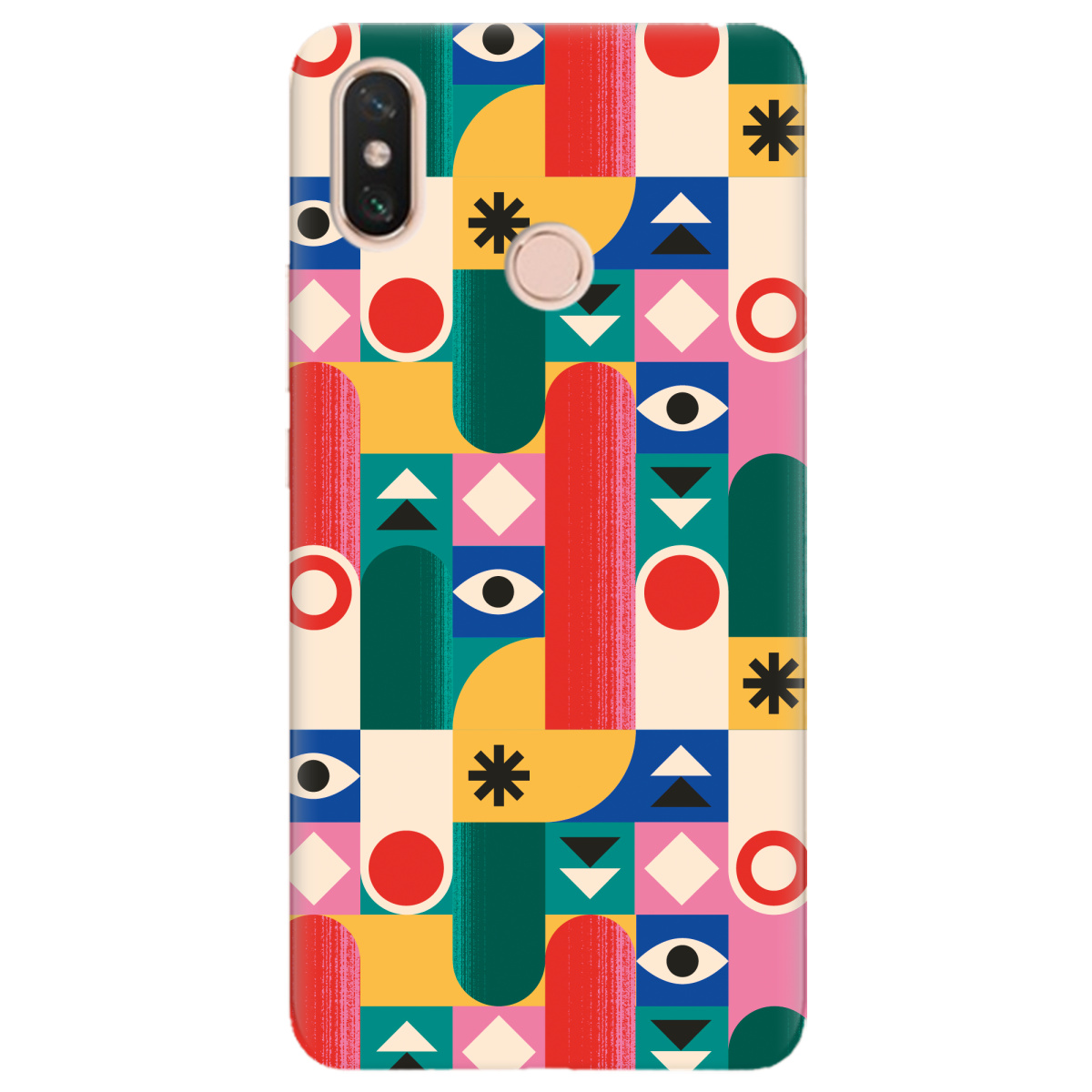 Чохол для Xiaomi Mi Max 3 Погляд форм - фото 1 - Чохли для телефонів