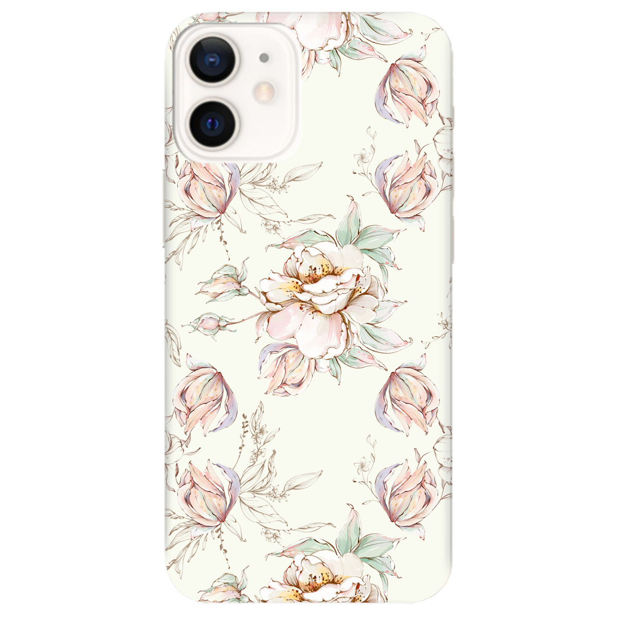 Чехол для Apple iPhone 12 Mini Пастельна ніжність - фото 1 - Чехлы для телефонов