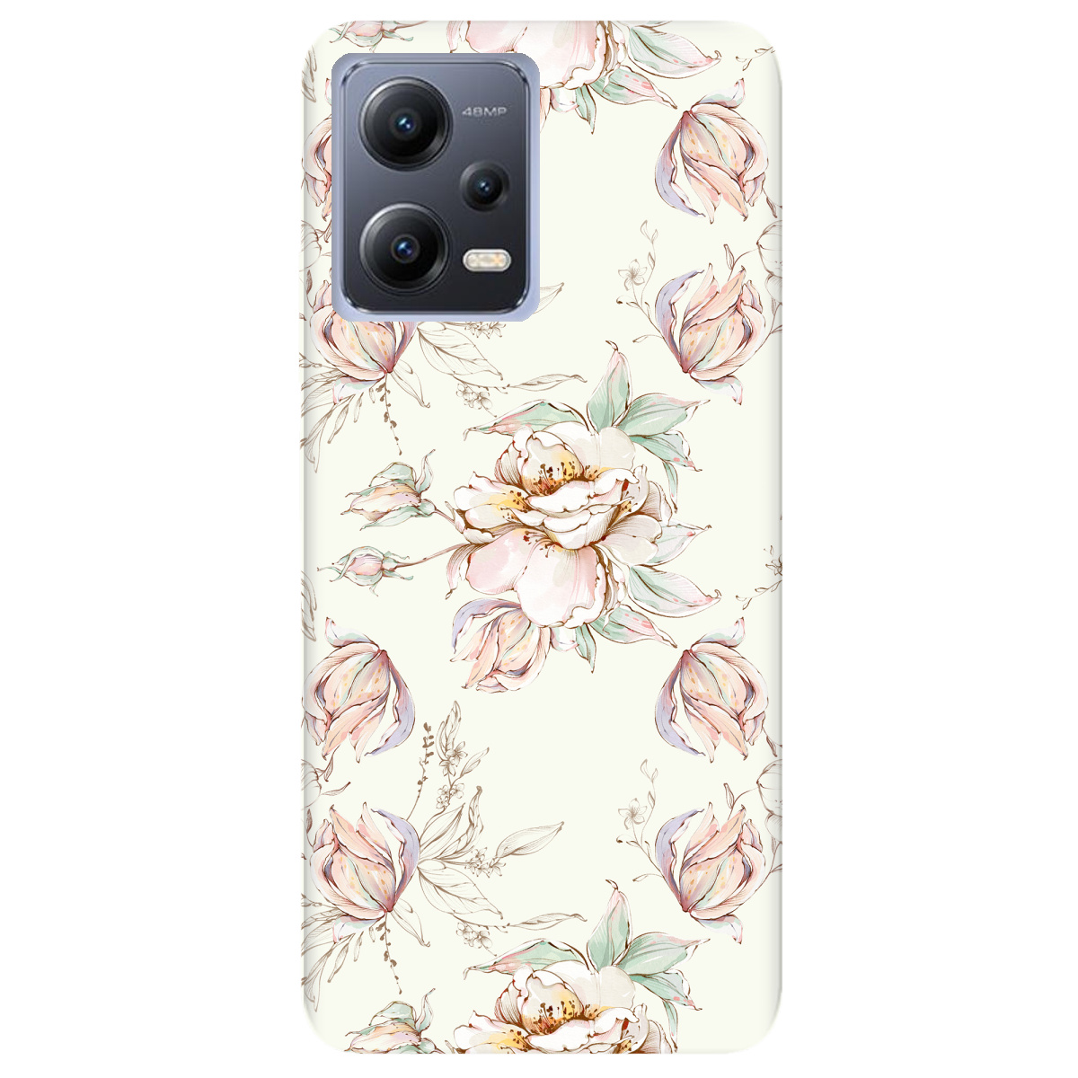 Чохол для Xiaomi Redmi Note 12 5G Пастельна ніжність - фото 1 Чохол для Xiaomi Redmi Note 12 5G Пастельна ніжність - фото 1 - Чохли для телефонів