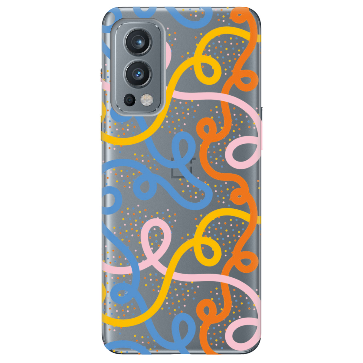 Чехол для OnePlus Nord 2 5G Кольоровий завиток - фото 1 - Чехлы для телефонов