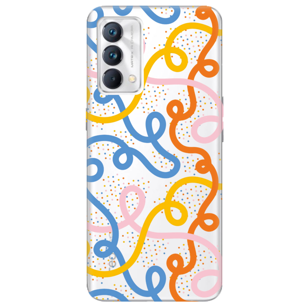 Чохол для Realme GT Master Кольоровий завиток - фото 1 - Чохли для телефонів