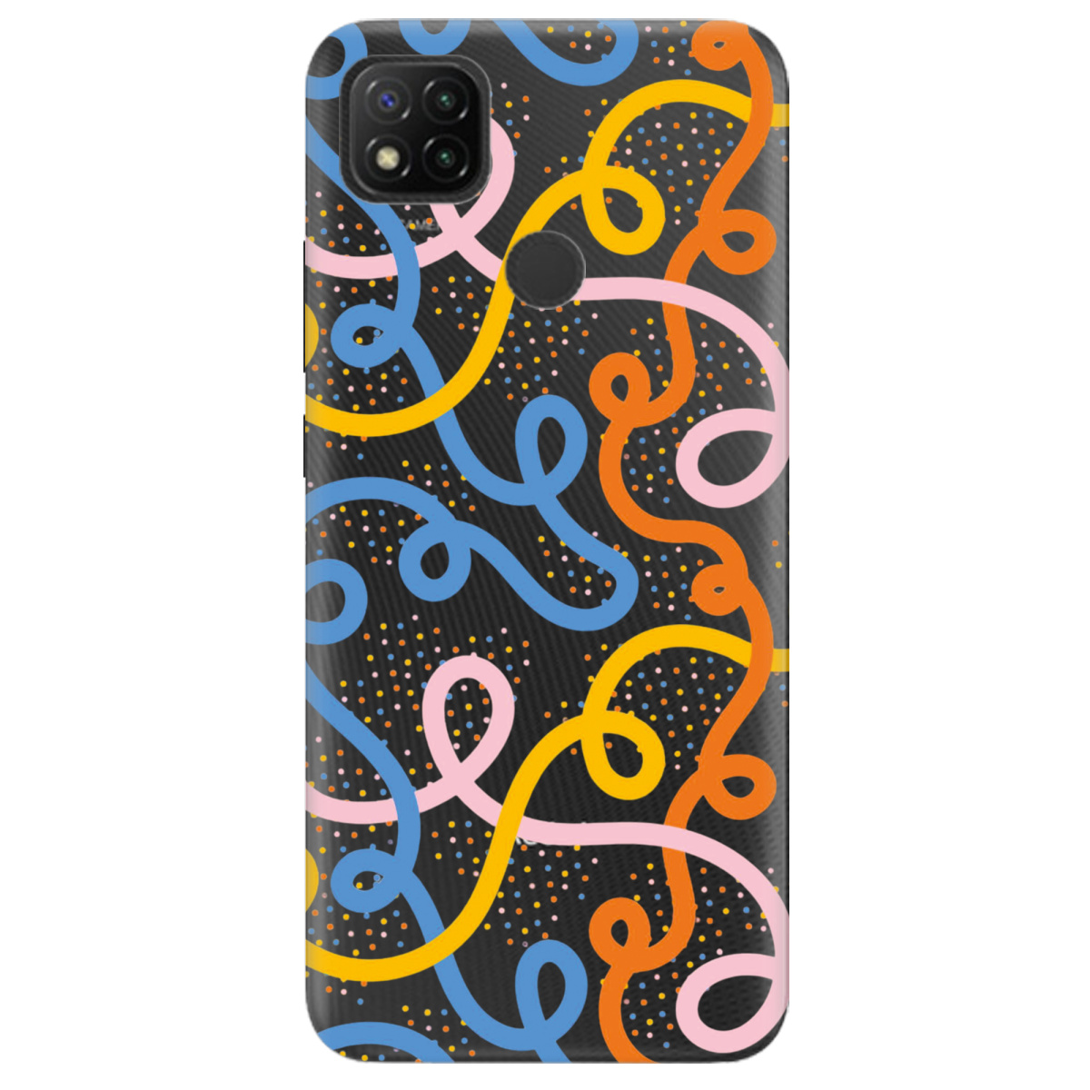 Чехол для Xiaomi Redmi 10A Кольоровий завиток - фото 1 - Чехлы для телефонов