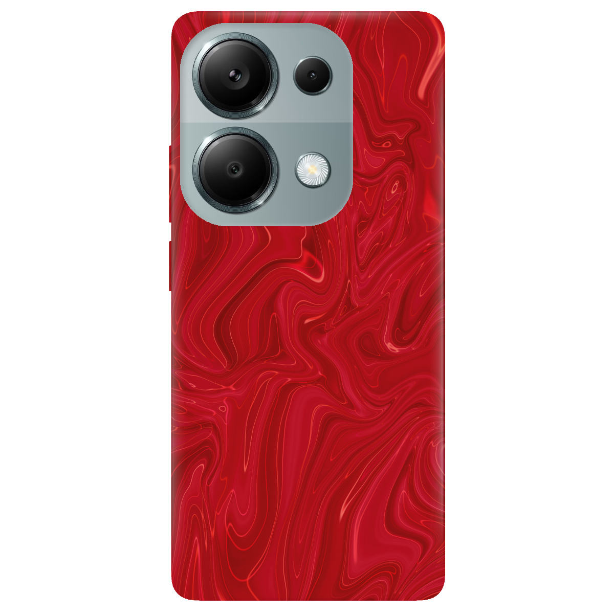 Чехол для Xiaomi Poco M6 Pro 4G Магма емоцій - фото 1 - Чехлы для телефонов