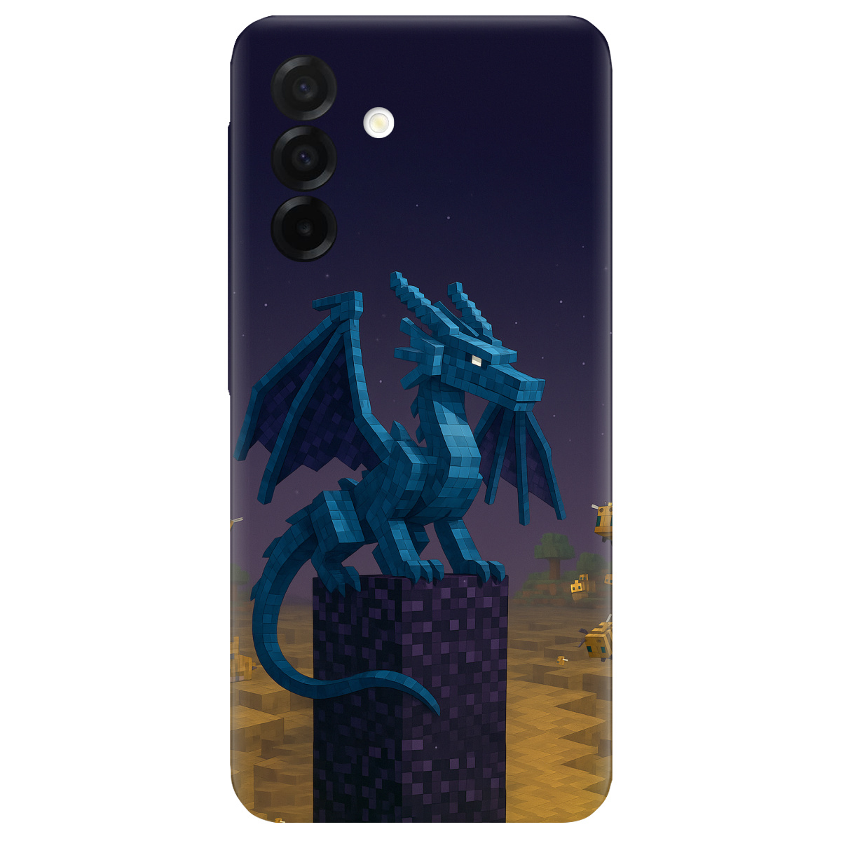 Чохол для Samsung Galaxy A26 5G Дракон Краю Майнкрафт - фото 1 - Чохли для телефонів