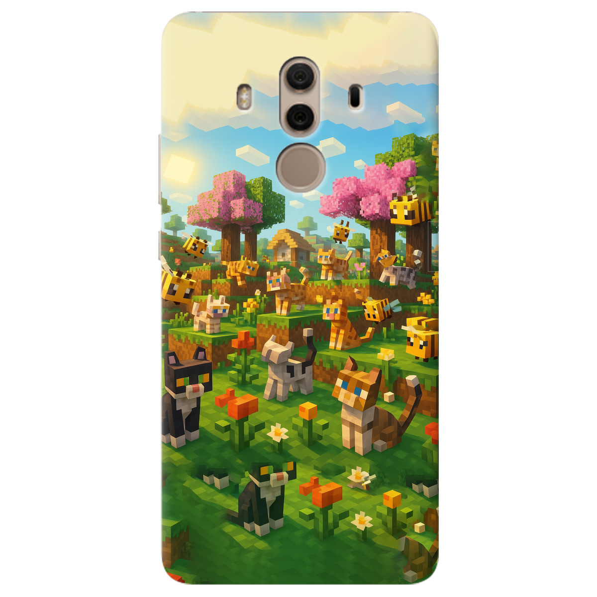 Чехол для Huawei Mate 10 Pro Піксельні герої - фото 1 - Чехлы для телефонов