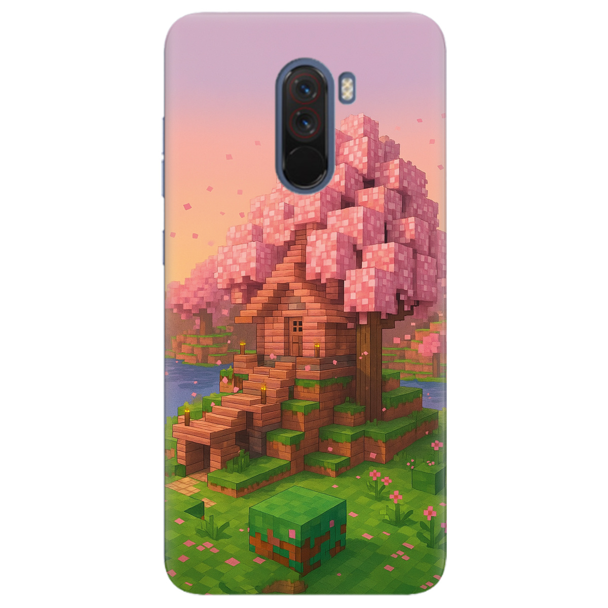 Чехол для Xiaomi Pocophone F1 Майнерський світанок - фото 1 - Чехлы для телефонов