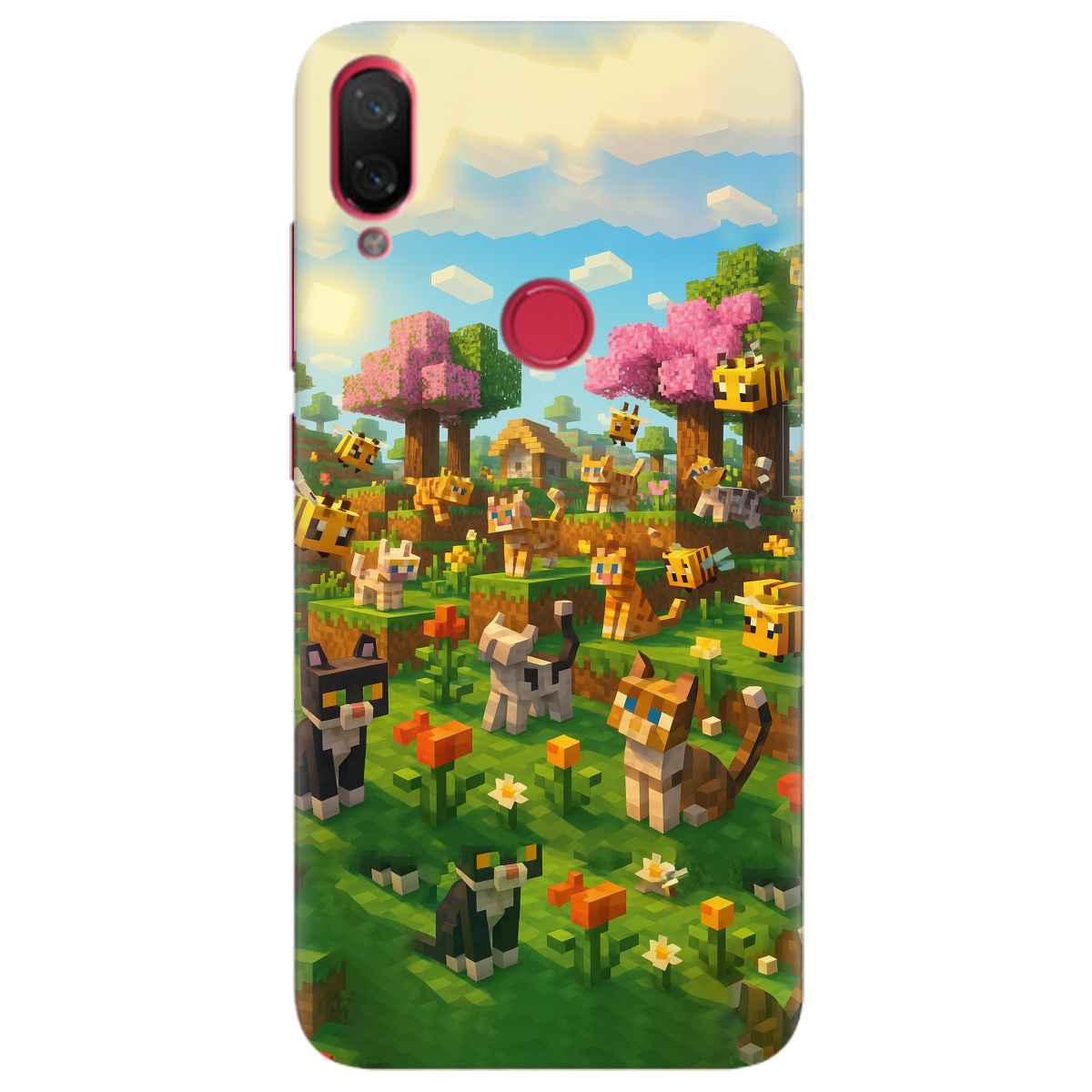 Чехол для Xiaomi Mi Play Піксельні герої - фото 1 - Чехлы для телефонов