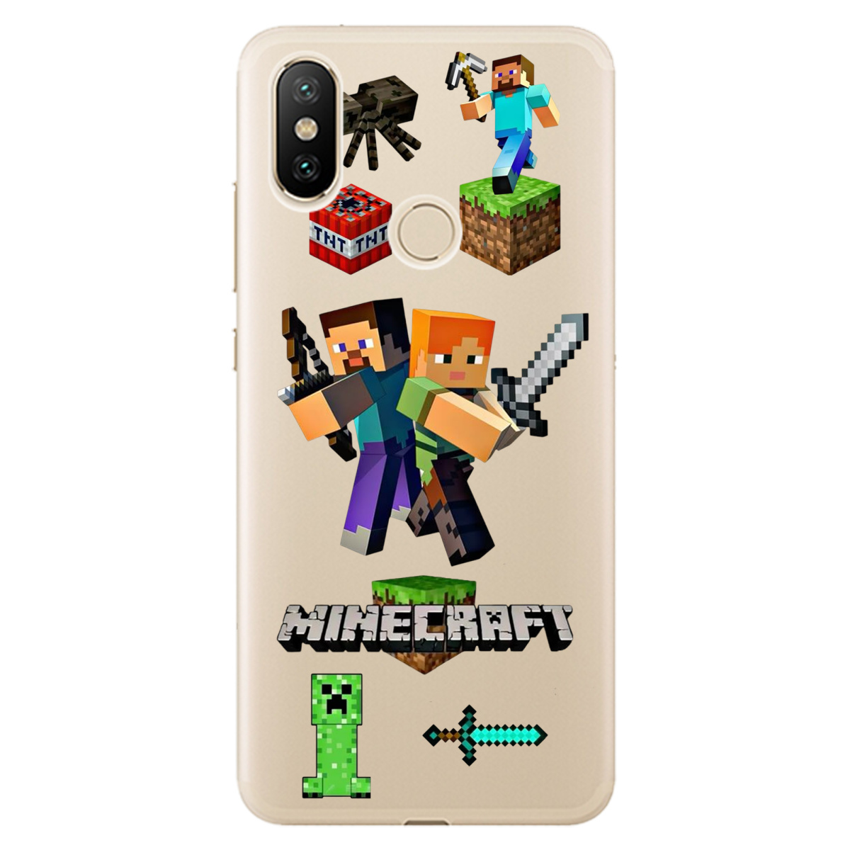 Чохол для Xiaomi Mi A2 Lite Піксельна пригода - фото 1 - Чохли для телефонів