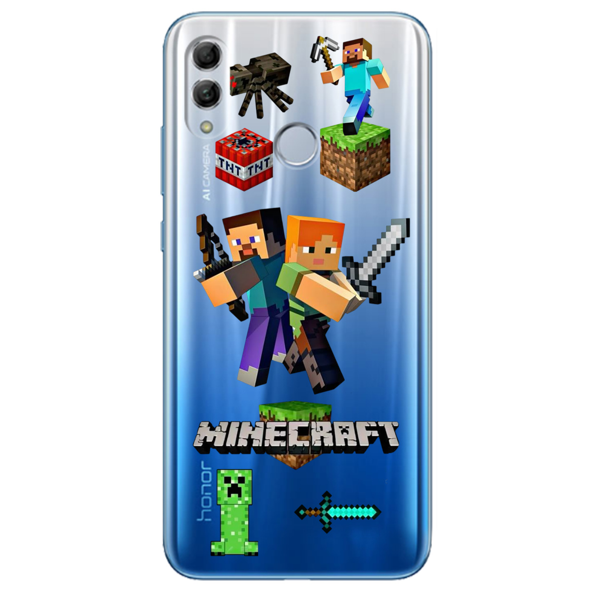 Чехол для Huawei Honor 10 Lite Піксельна пригода - фото 1 - Чехлы для телефонов
