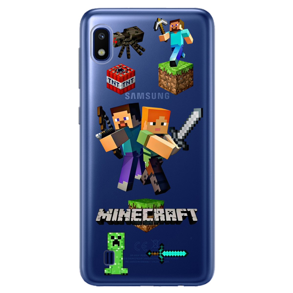 Чехол для Samsung Galaxy A10 Піксельна пригода - фото 1 Чехол для Samsung Galaxy A10 Піксельна пригода - фото 1 - Чехлы для телефонов