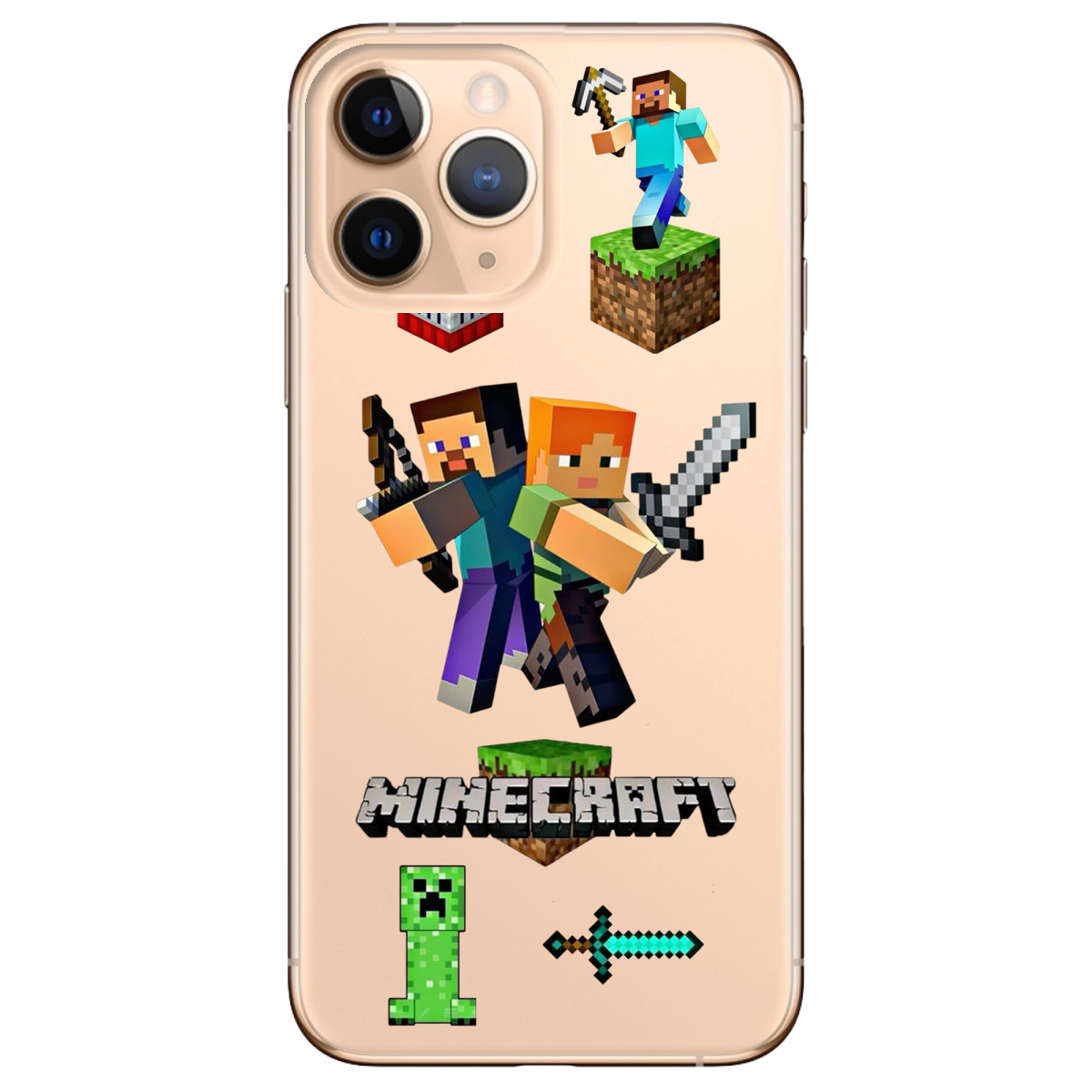 Чехол для Apple iPhone 11 Pro Піксельна пригода - фото 1 - Чехлы для телефонов