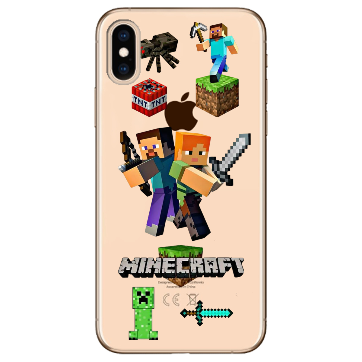 Чохол для Apple iPhone XS Max Піксельна пригода - фото 1 - Чохли для телефонів