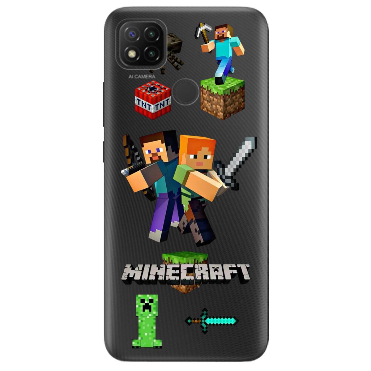 Чехол для Xiaomi Redmi 10A Піксельна пригода - фото 1 - Чехлы для телефонов