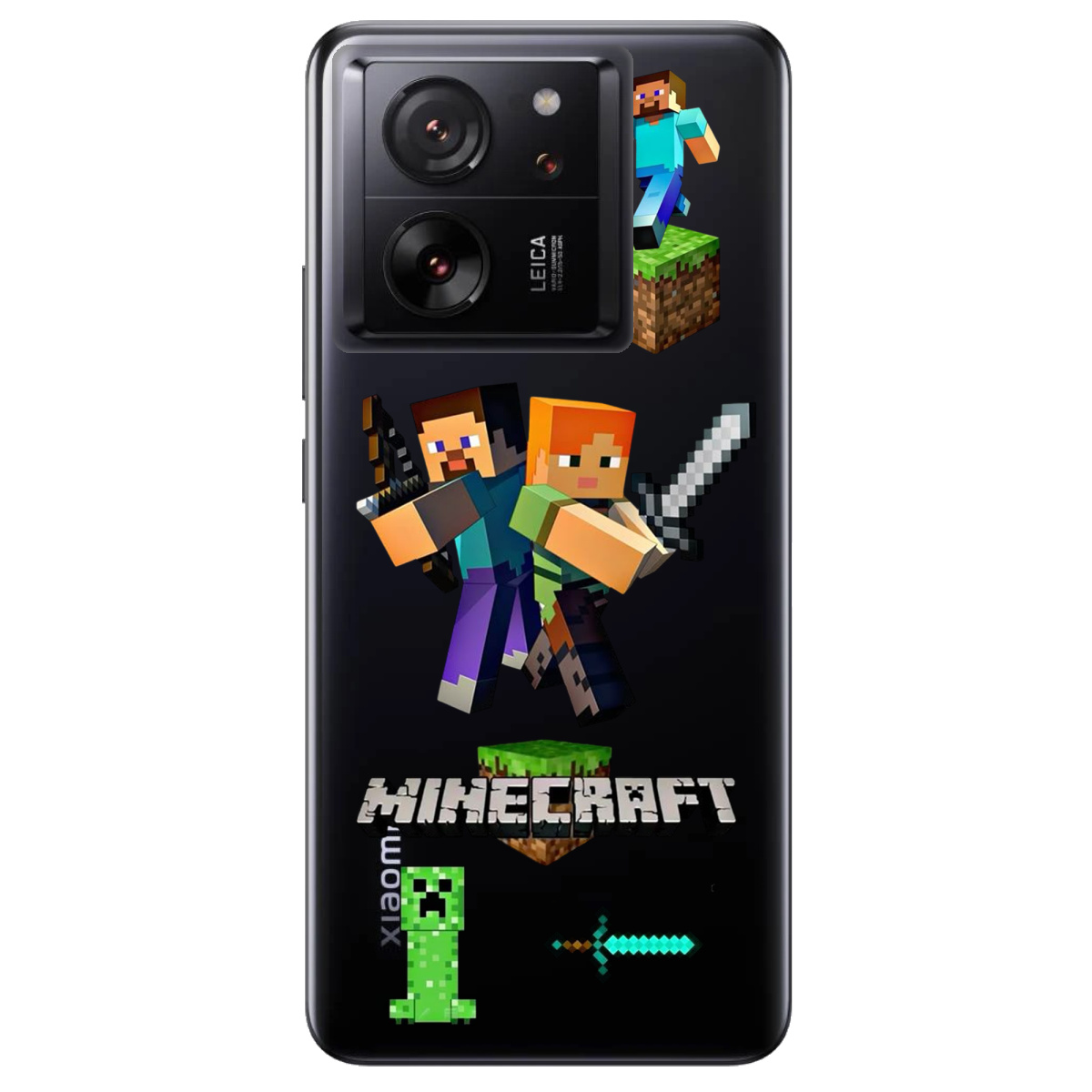 Чохол для Xiaomi 13T Піксельна пригода - фото 1 Чохол для Xiaomi 13T Піксельна пригода - фото 1 - Чохли для телефонів