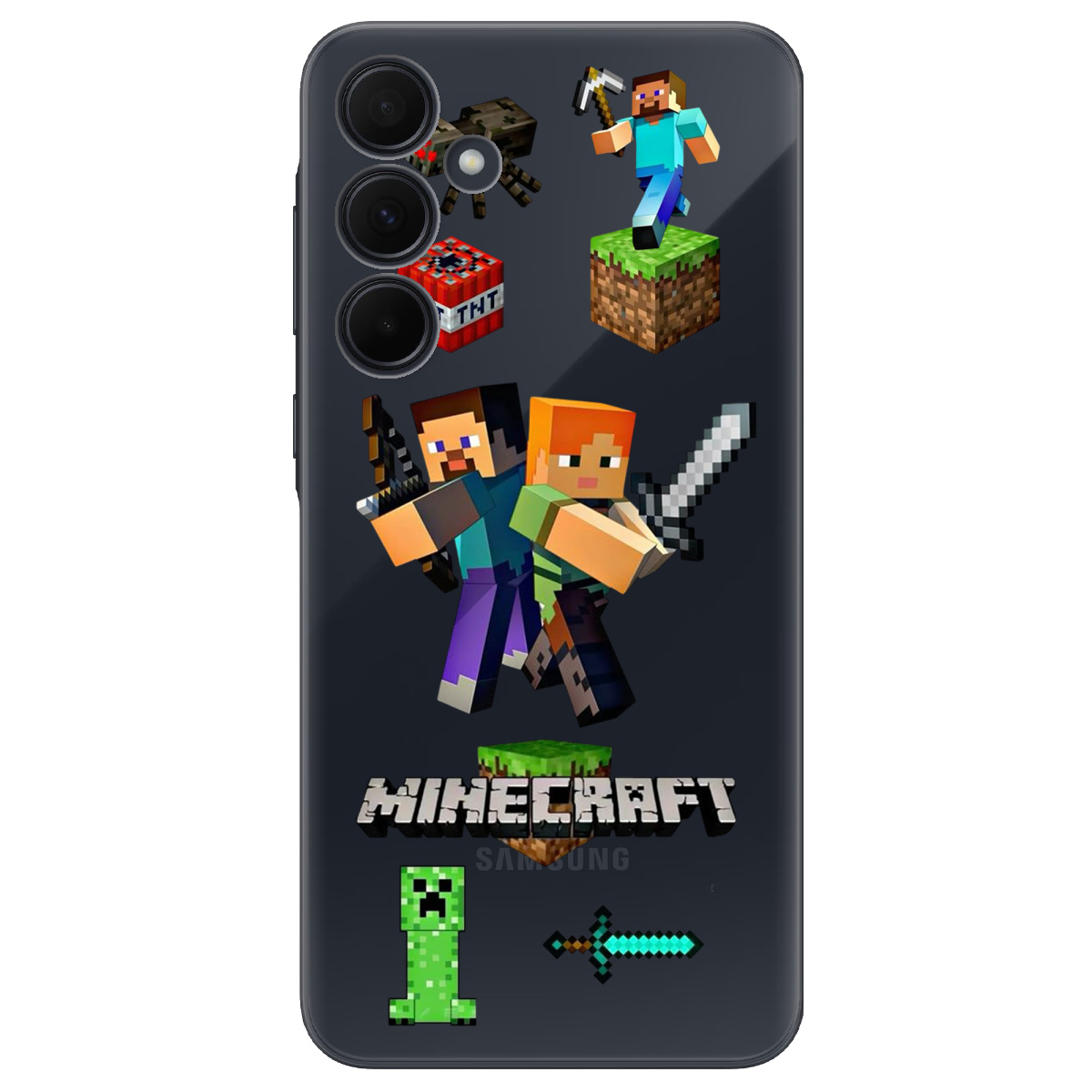 Чехол для Samsung Galaxy A35 Піксельна пригода - фото 1 - Чехлы для телефонов