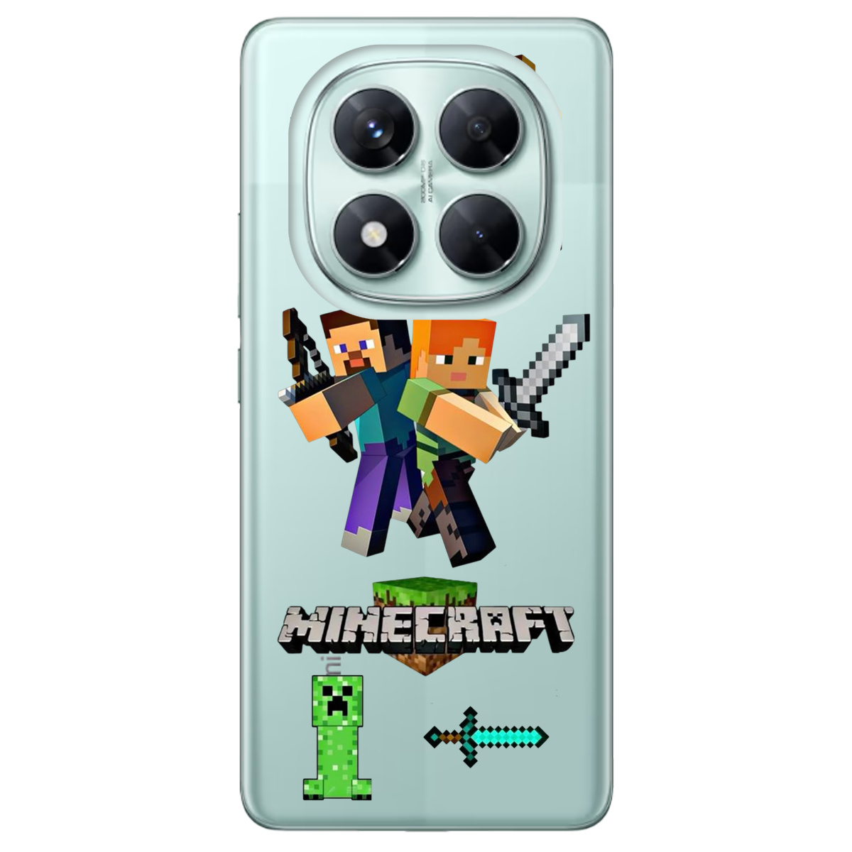 Чехол для Xiaomi Redmi Note 14 Pro 5G Піксельна пригода - фото 1 - Чехлы для телефонов