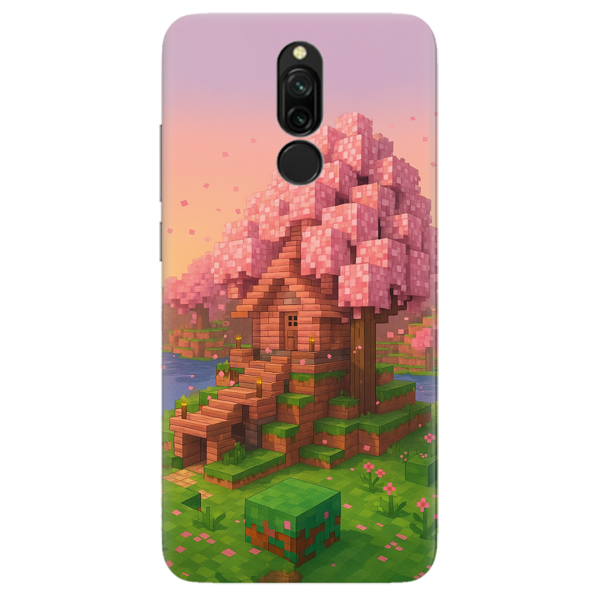 Чохол для Xiaomi Redmi 8 Майнерський світанок - фото 1 Чохол для Xiaomi Redmi 8 Майнерський світанок - фото 1 - Чохли для телефонів