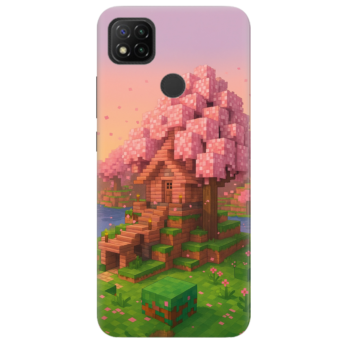 Чехол для Xiaomi Redmi 9C Майнерський світанок - фото 1 - Чехлы для телефонов