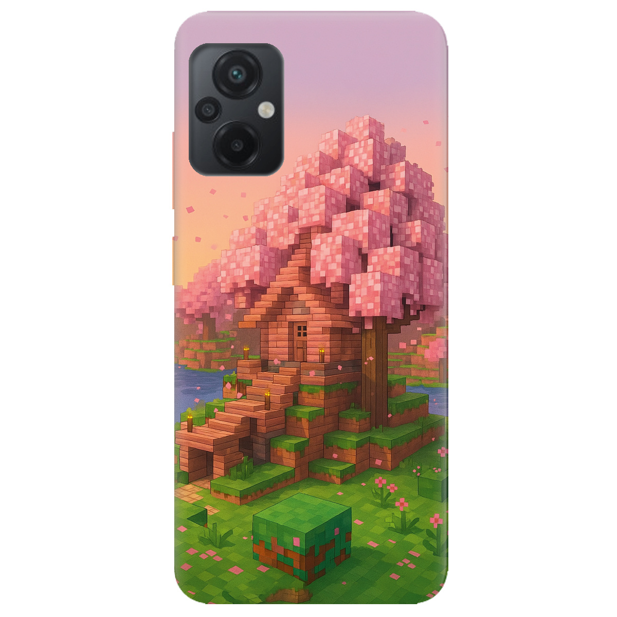 Чехол для Xiaomi Poco M5 Майнерський світанок - фото 1 - Чехлы для телефонов