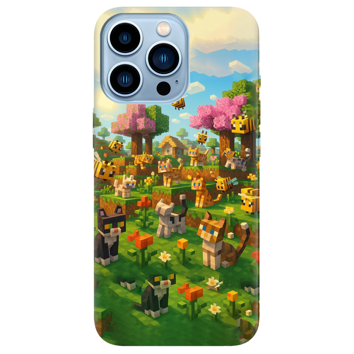 Чехол для Apple iPhone 13 Pro Max Піксельні герої - фото 1 - Чехлы для телефонов